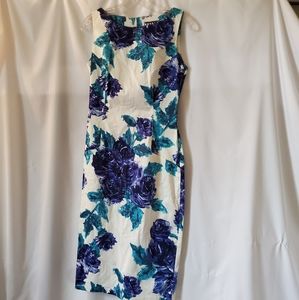 Pinup Couture Medium Sleeveless Dress Zip Back